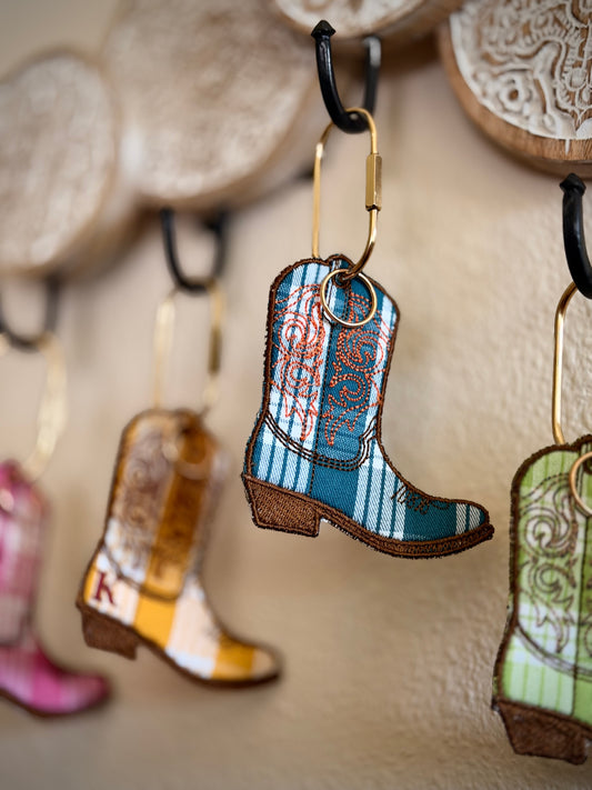 The Wandering Boot - Handcrafted Bag Tag