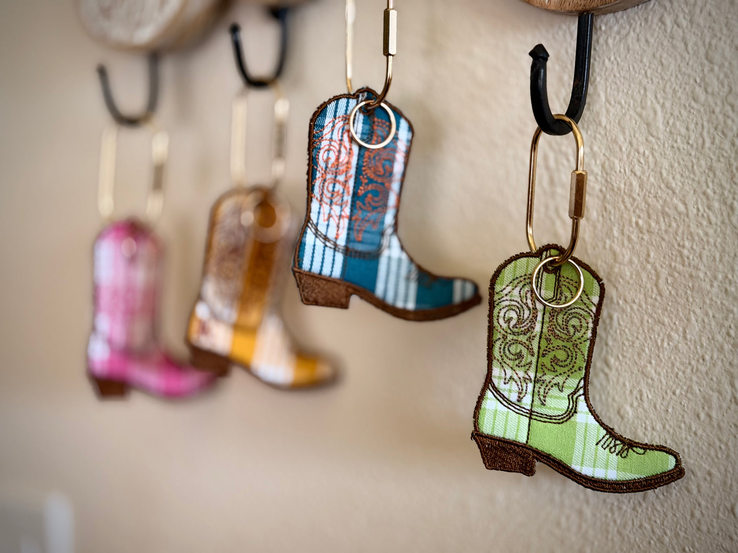 The Wandering Boot - Handcrafted Bag Tag