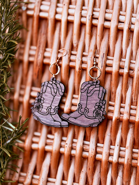 The Mrs. Cowgirl - Handcrafted Earring