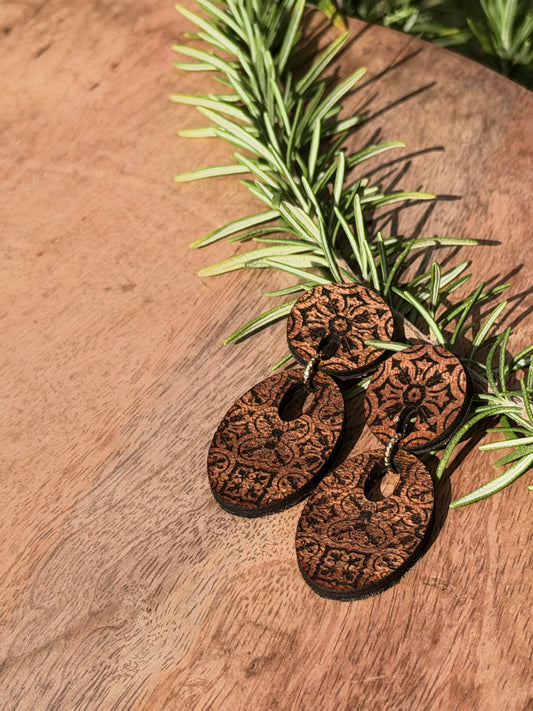 The Moroccan Oval- Handcrafted Earring