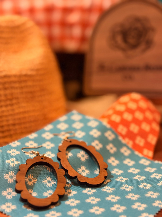 The Open Frame - Handcrafted Earring