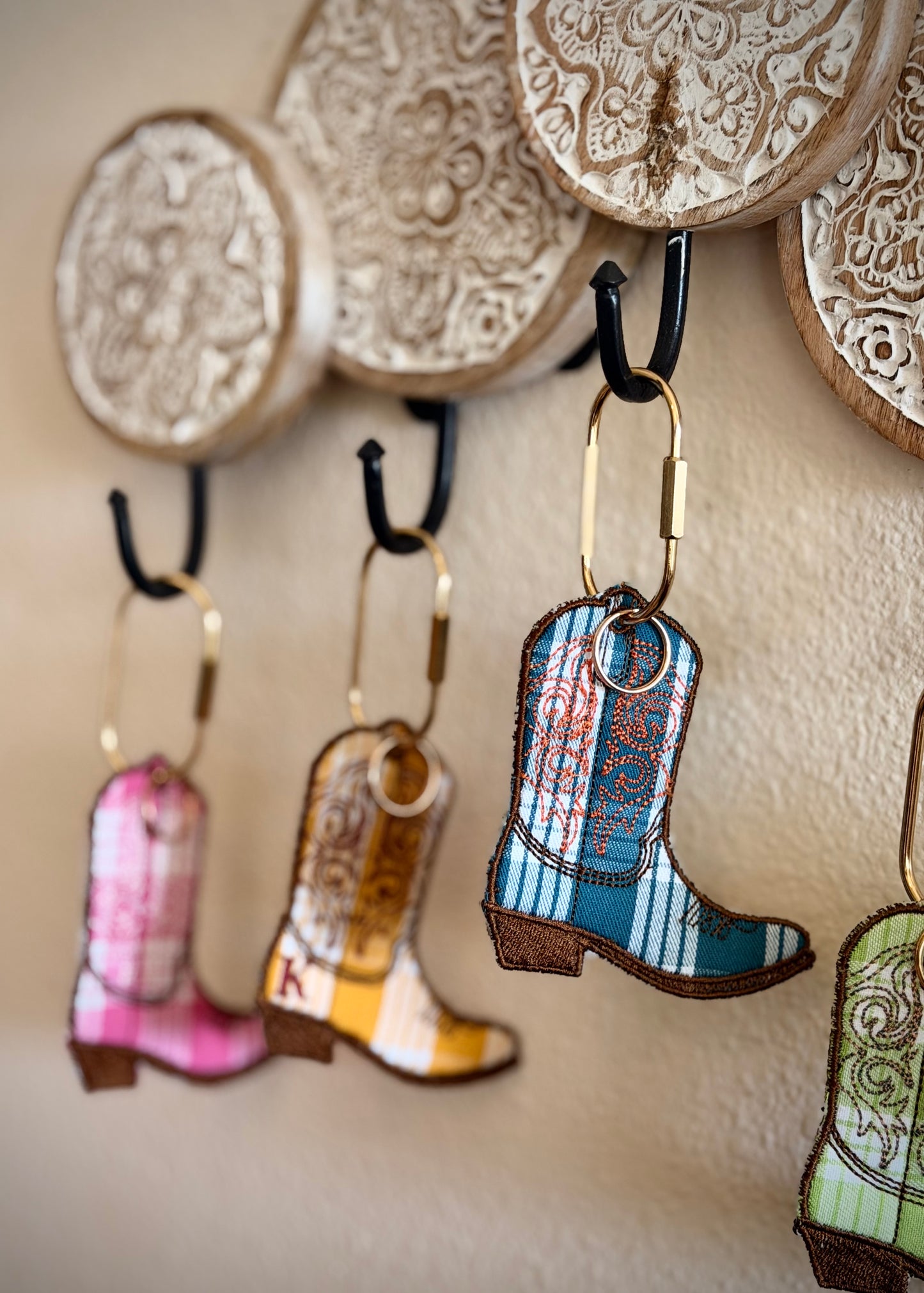 The Wandering Boot - Handcrafted Bag Tag
