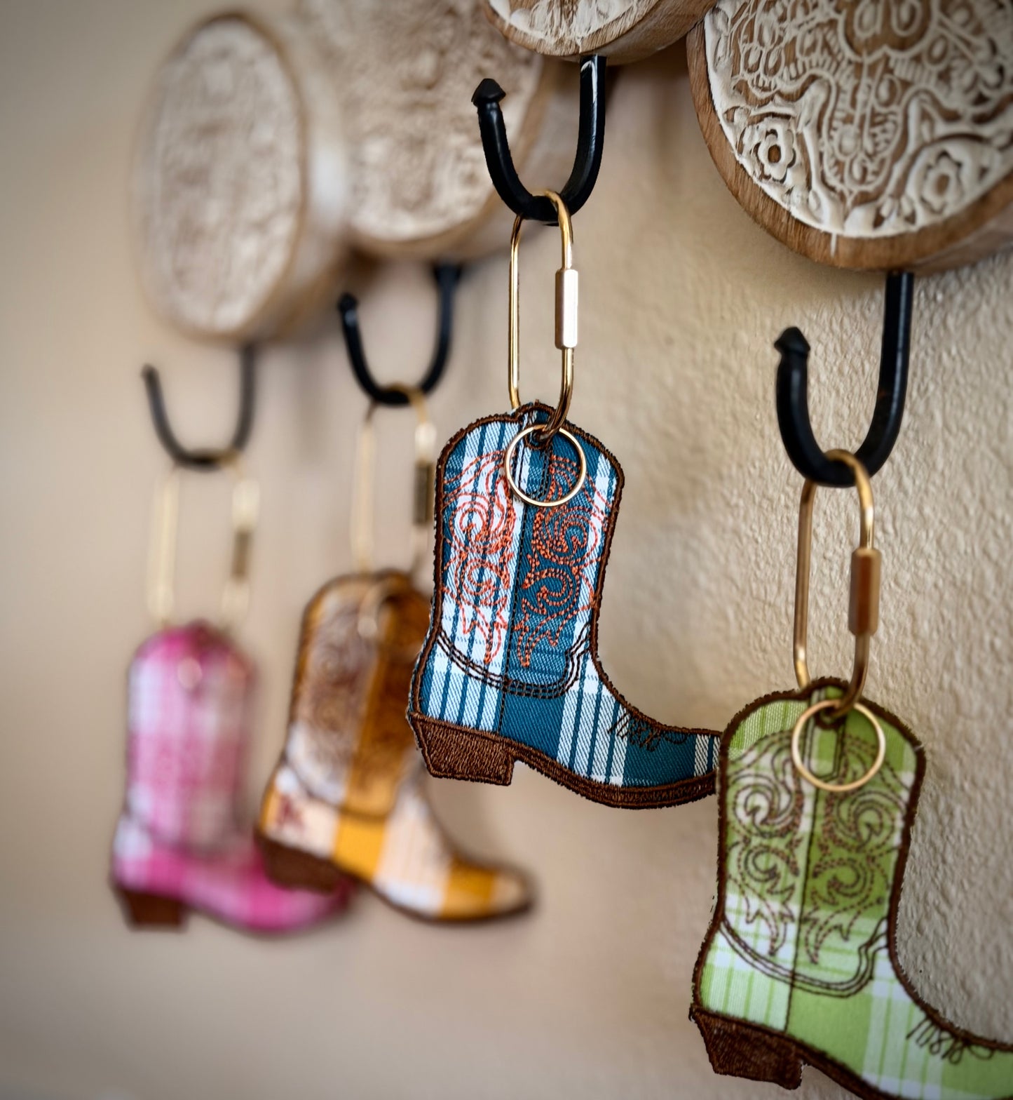 The Wandering Boot - Handcrafted Bag Tag