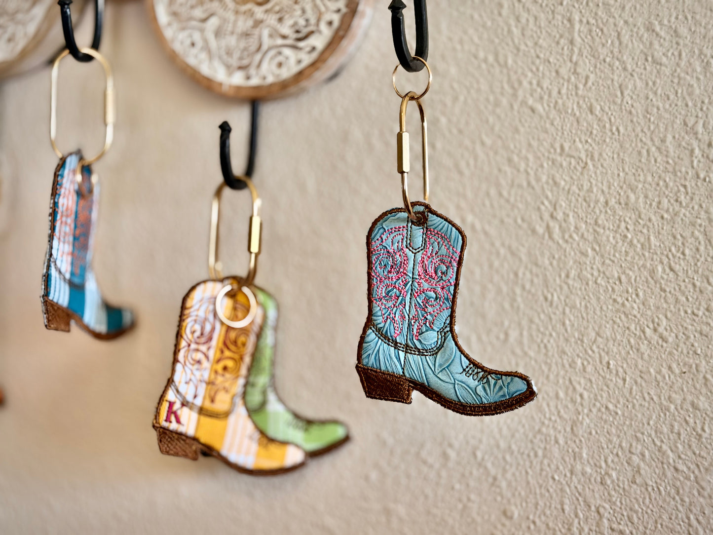 The Wandering Boot - Handcrafted Bag Tag