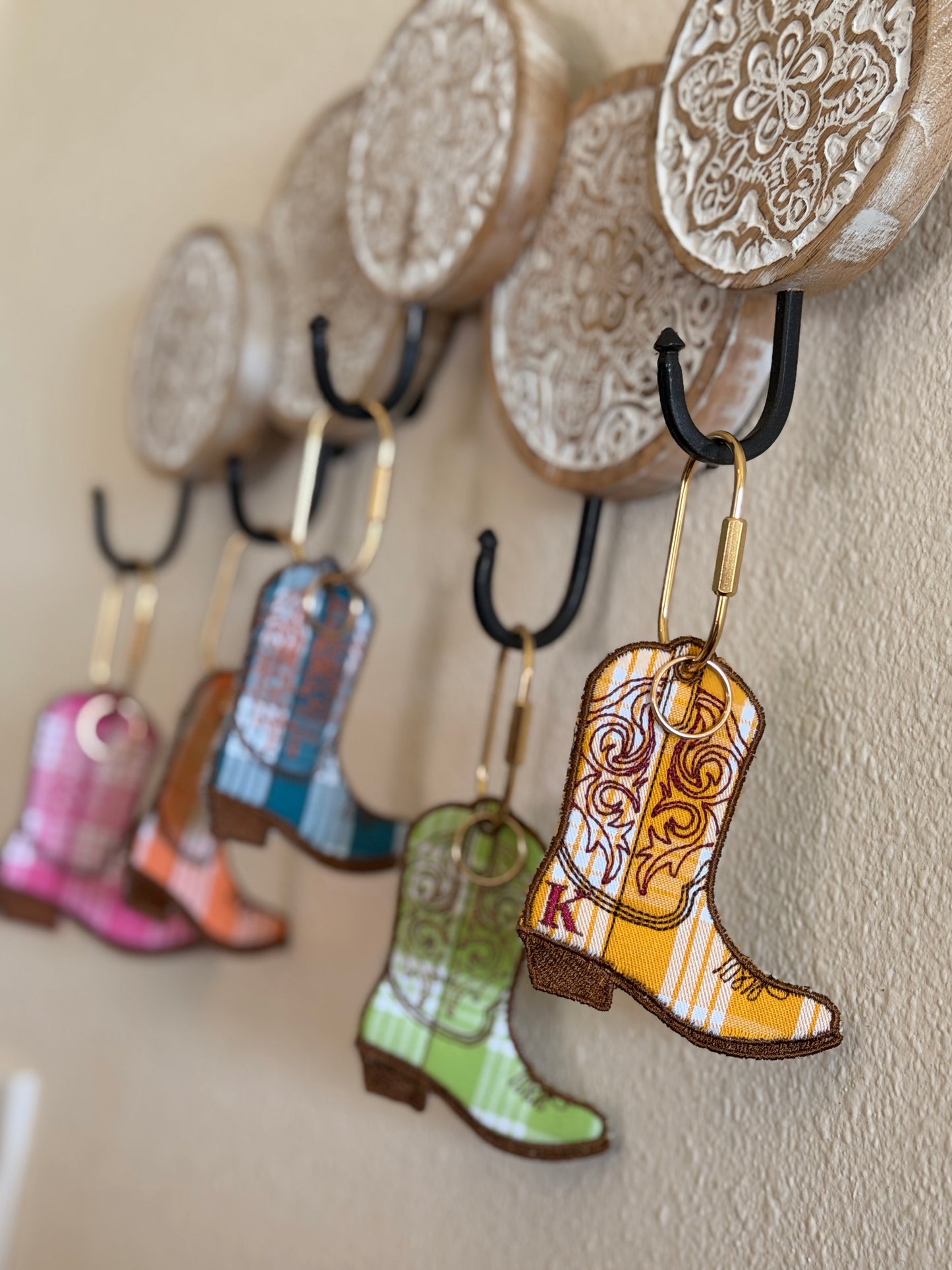 The Wandering Boot - Handcrafted Bag Tag