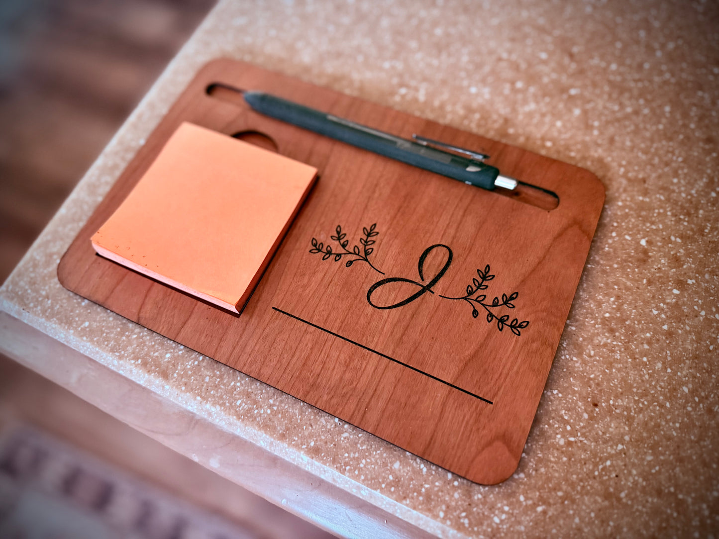 The Organizer- Desktop Note & Pen Holder