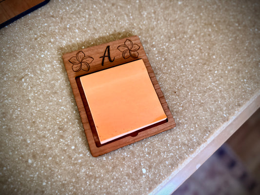The Noted - Monogrammed Note Holder