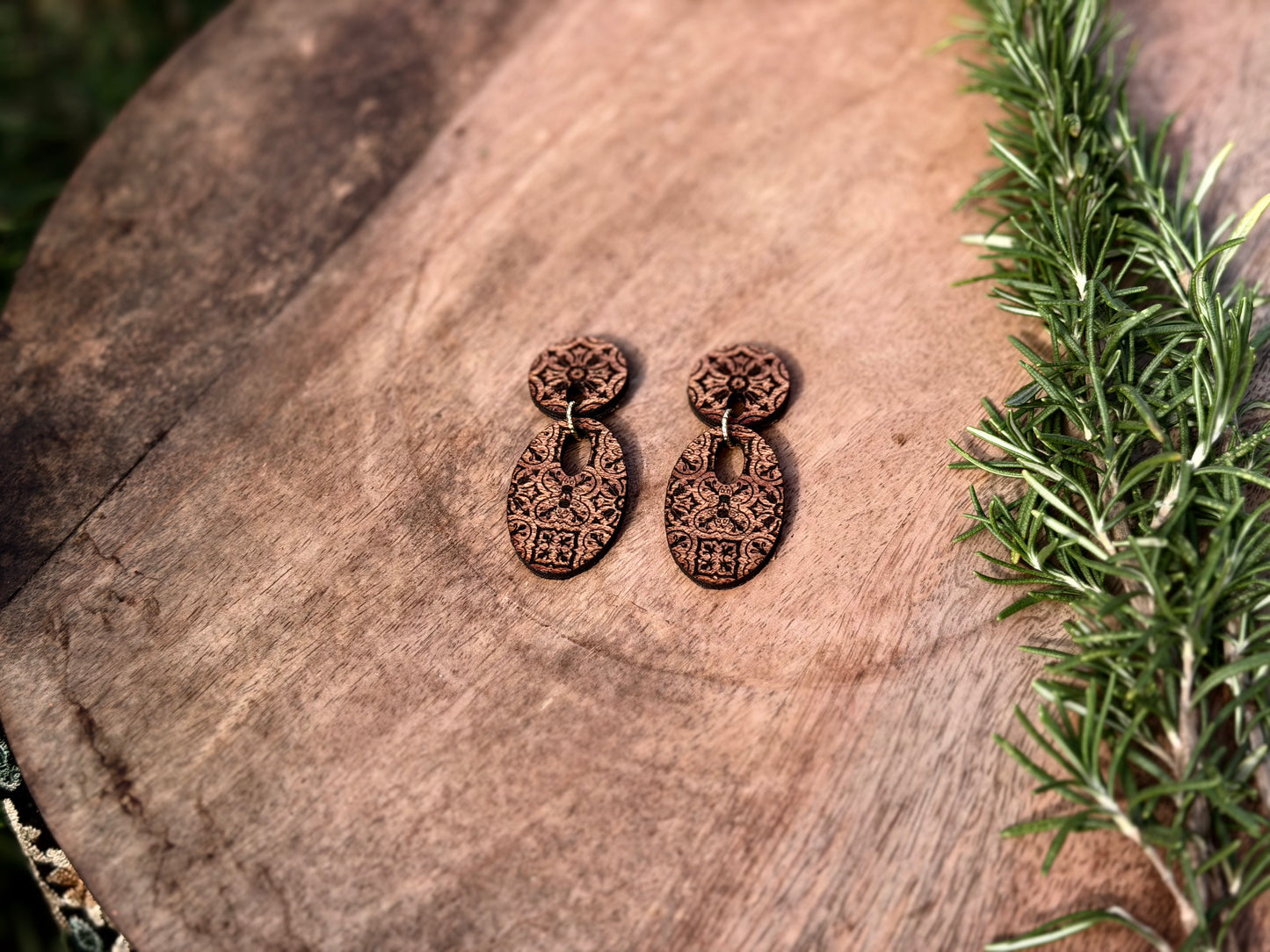 The Moroccan Oval- Handcrafted Earring