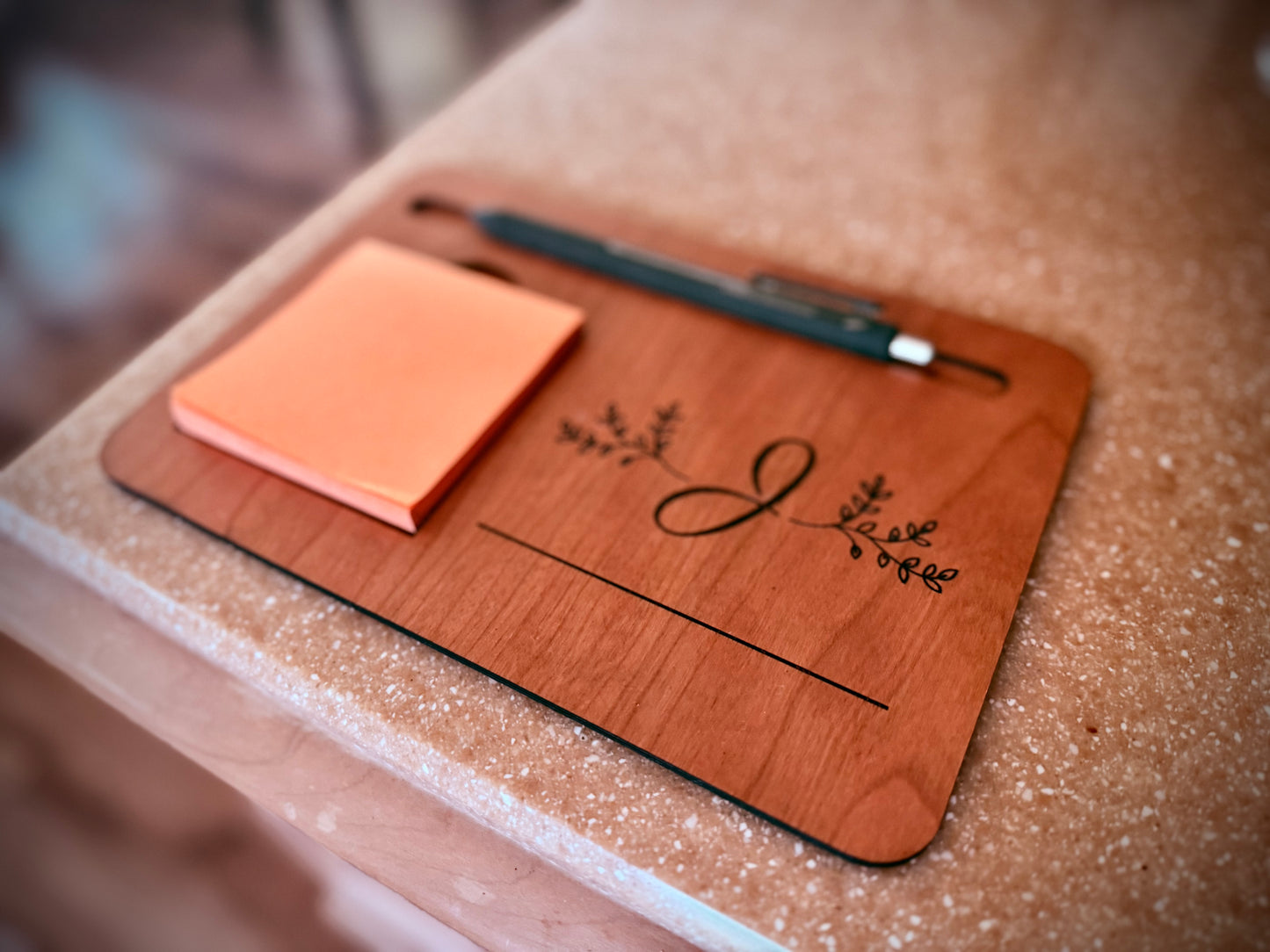 The Organizer- Desktop Note & Pen Holder