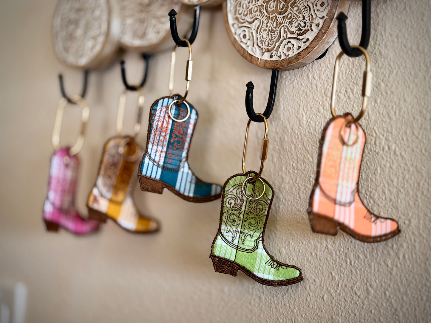 The Wandering Boot - Handcrafted Bag Tag