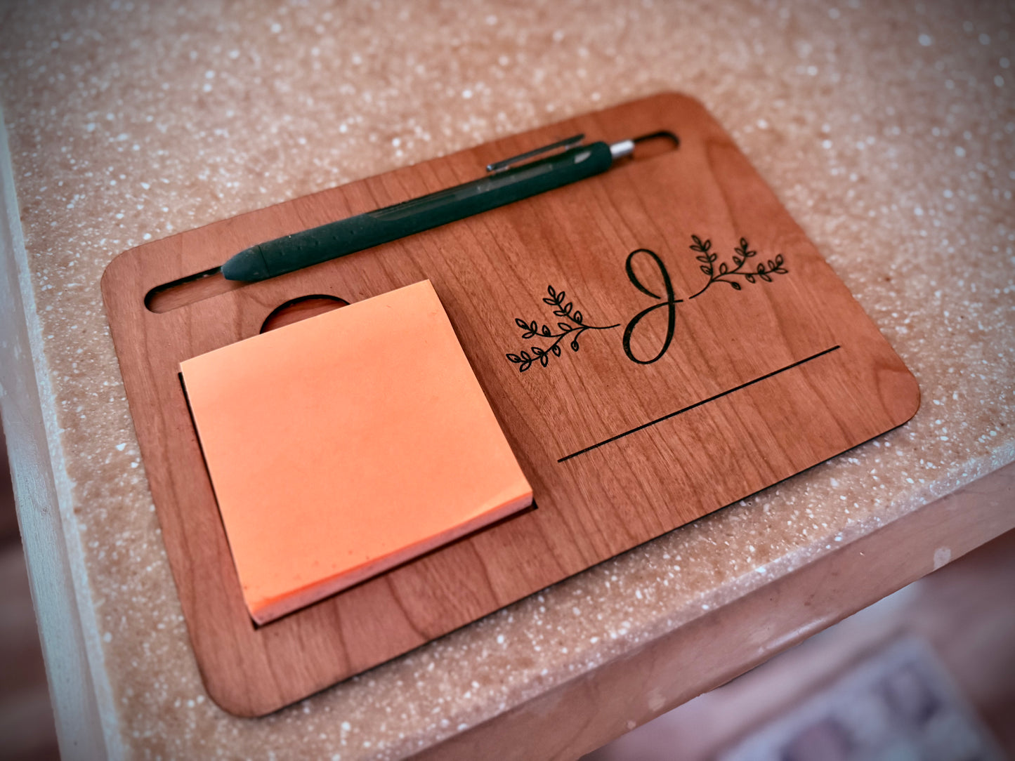 The Organizer- Desktop Note & Pen Holder