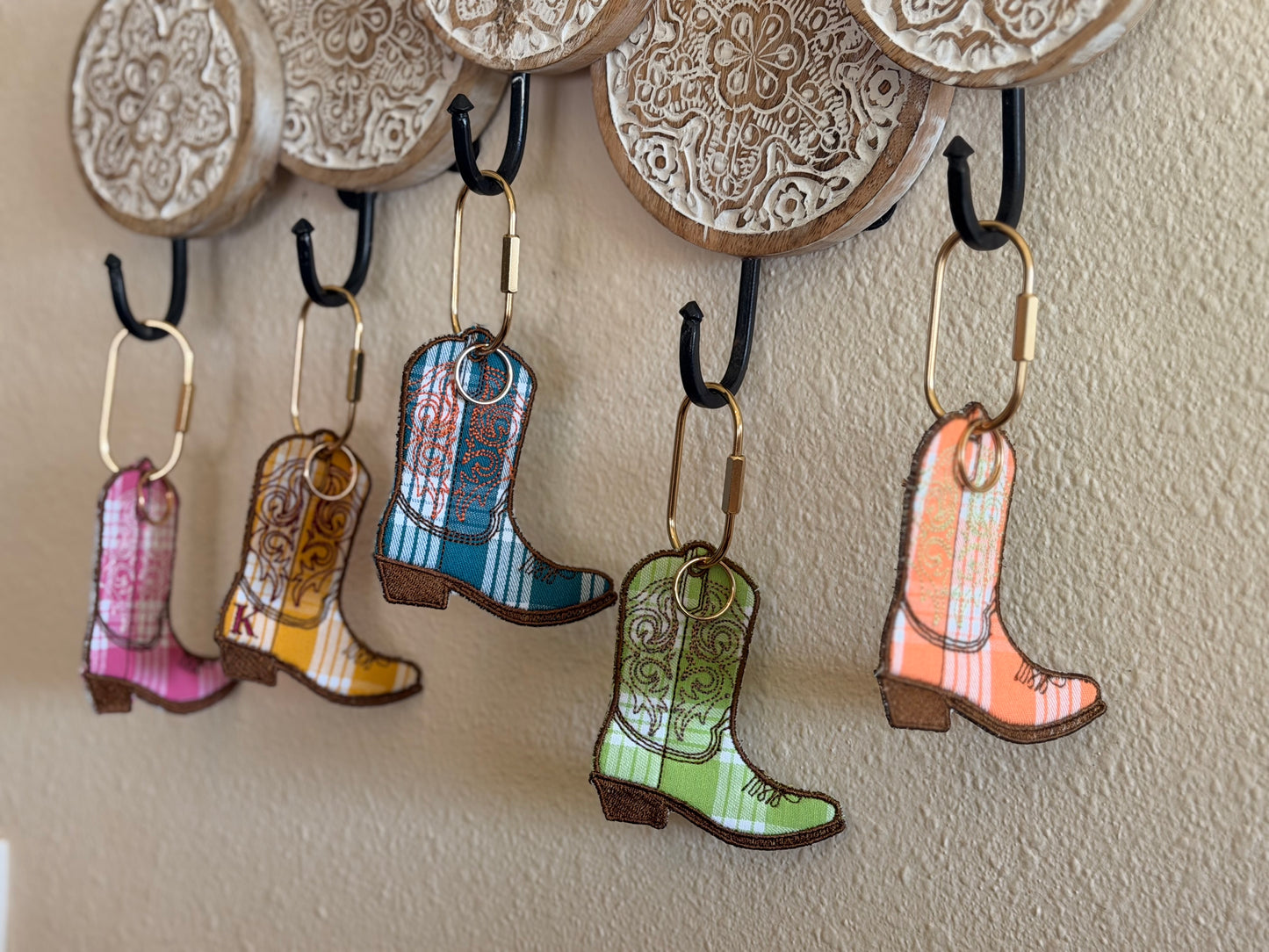 The Wandering Boot - Handcrafted Bag Tag