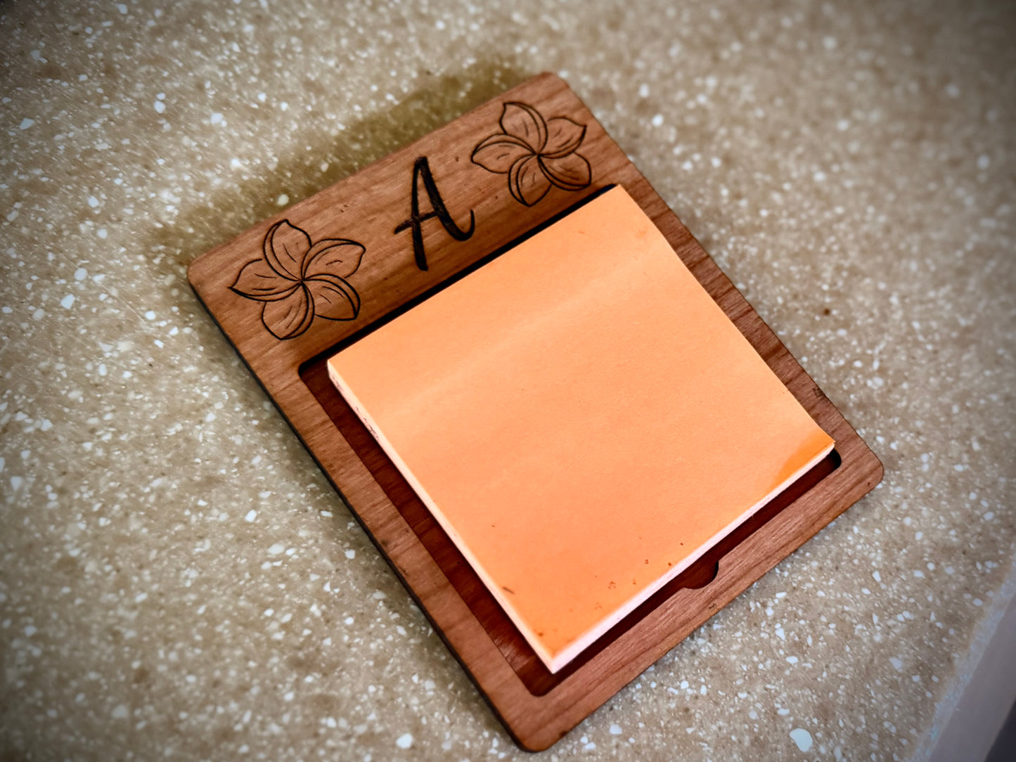 The Noted - Monogrammed Note Holder