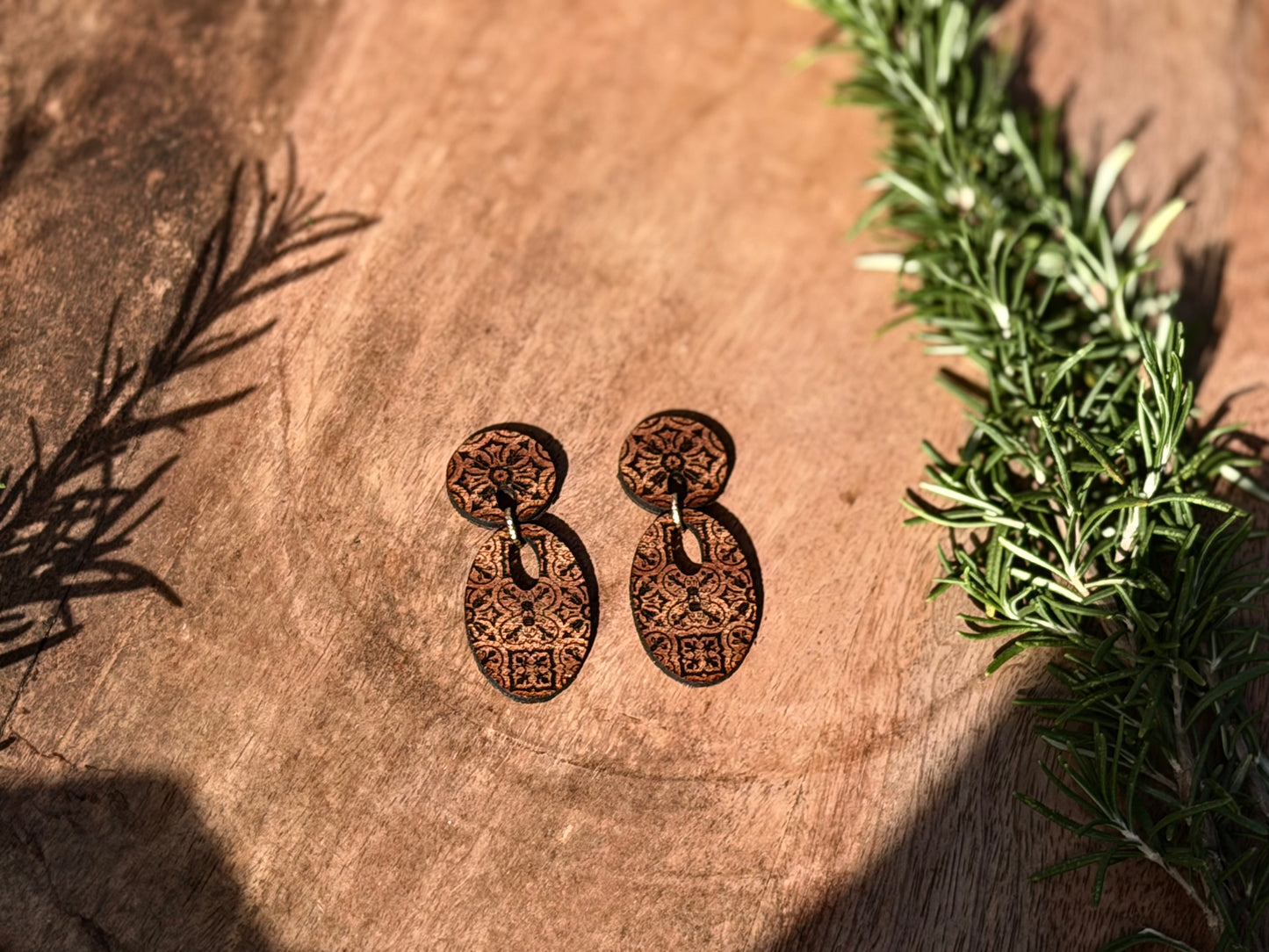 The Moroccan Oval- Handcrafted Earring