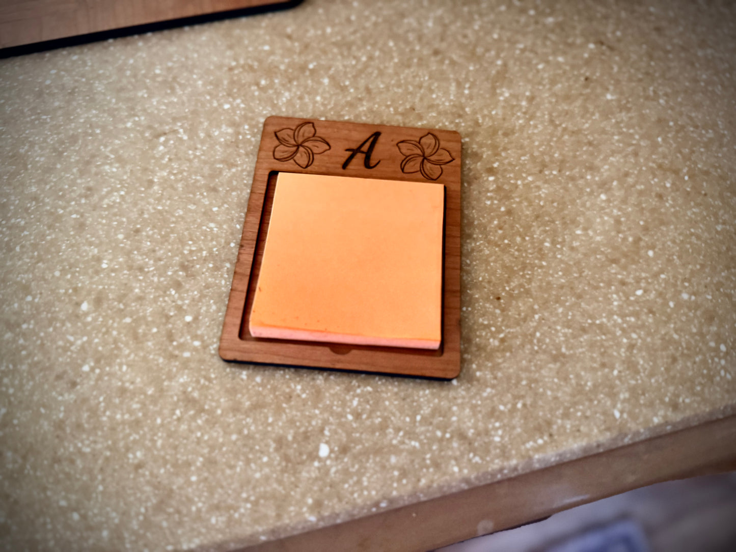 The Noted - Monogrammed Note Holder