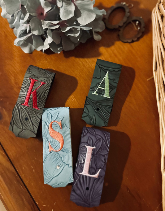 The Heritage Key Loop - Embroidered Keychain