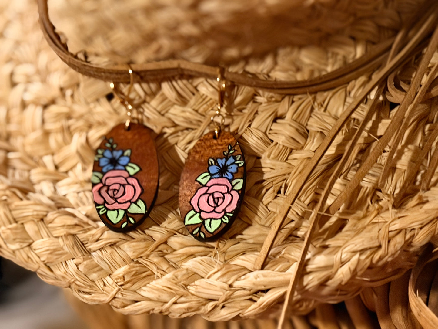The Bloom & Brush - Handcrafted Earring